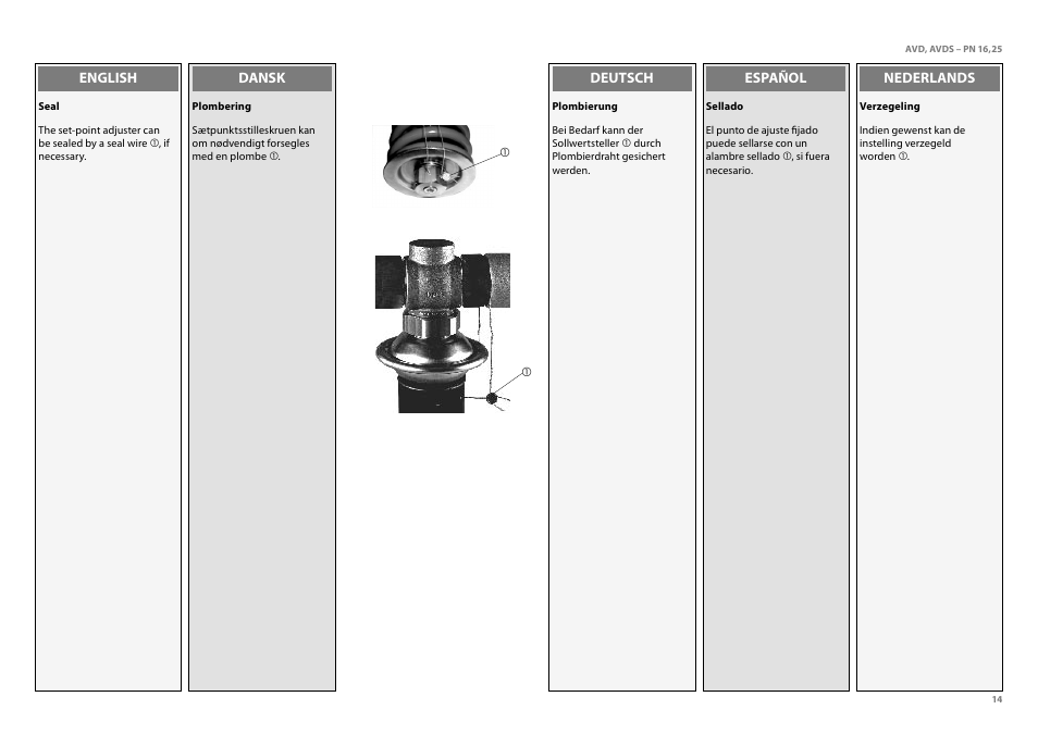 Danfoss AVDS (Generation 2006) User Manual | Page 14 / 28