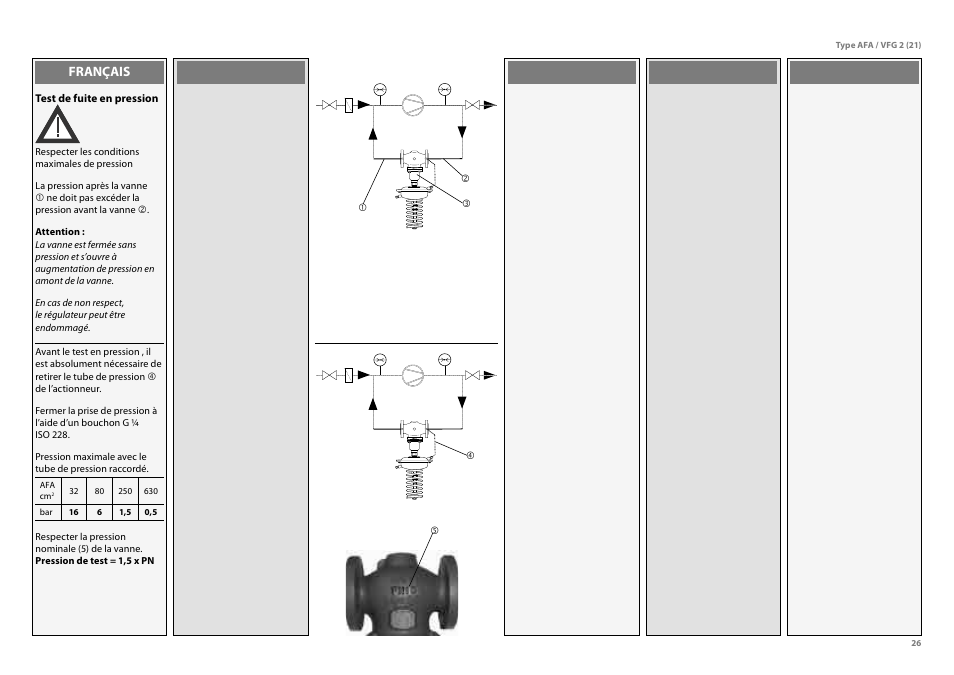 Français | Danfoss VFG 2 User Manual | Page 26 / 29