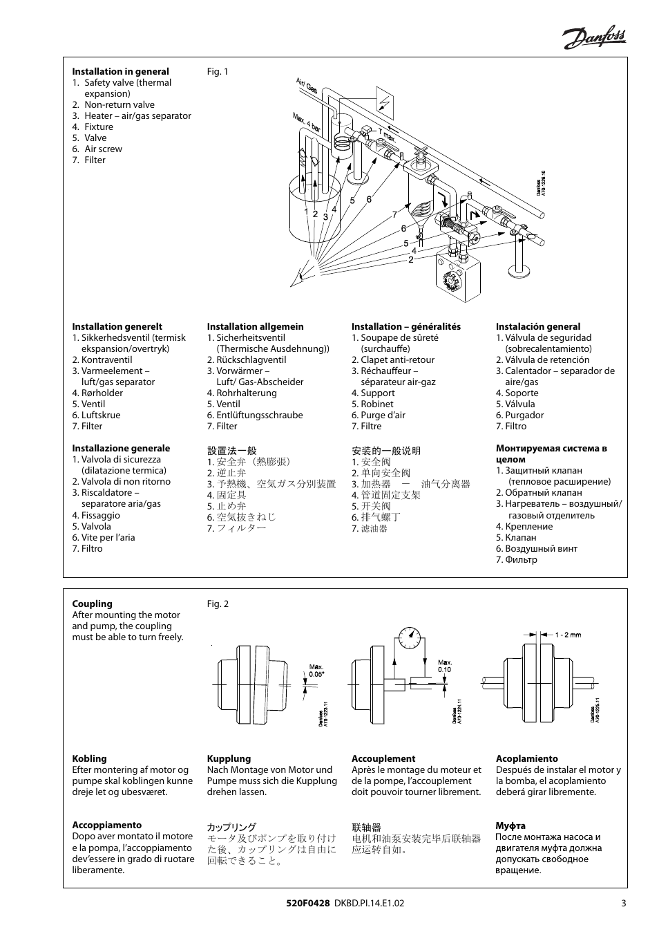 Danfoss KS-pumps User Manual | Page 3 / 12