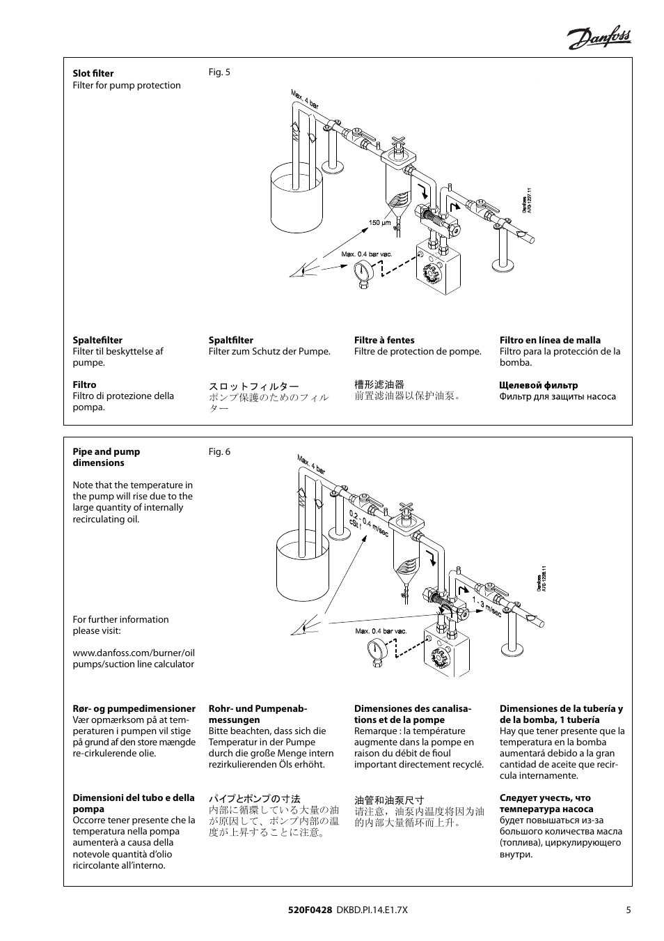 Danfoss KS-pumps User Manual | Page 5 / 12