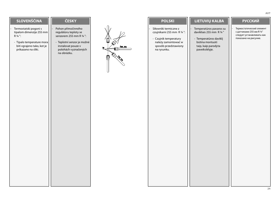Danfoss AVT (Generation 2006) User Manual | Page 24 / 33
