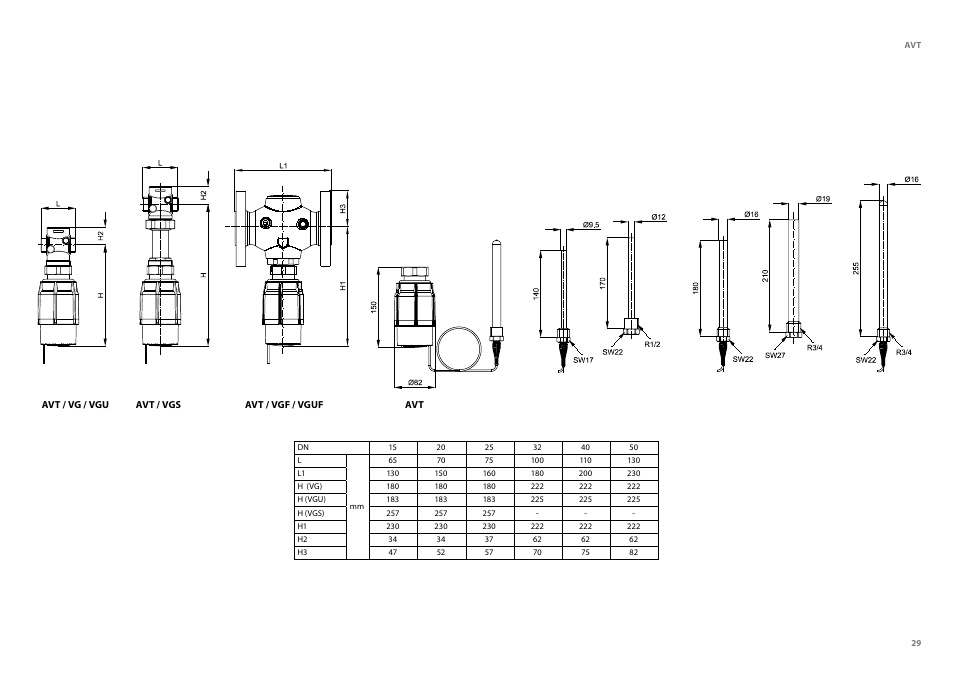 Danfoss AVT (Generation 2006) User Manual | Page 29 / 33