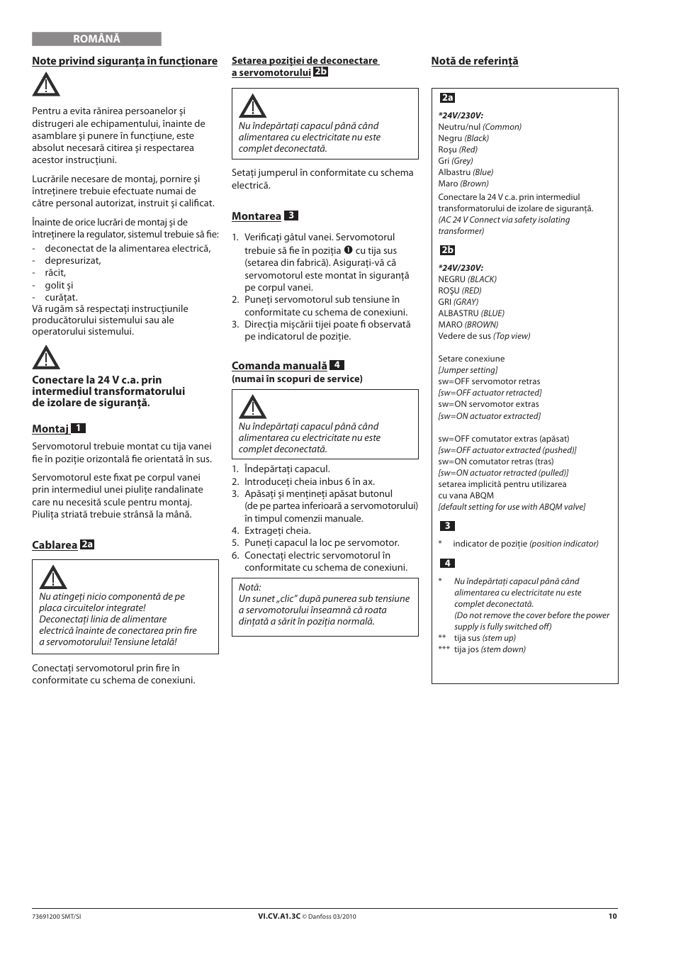 Danfoss AMI 140 User Manual | Page 10 / 20