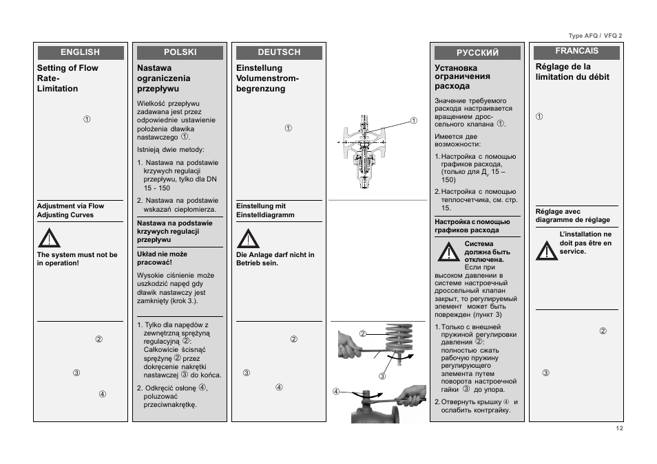 Danfoss VFQ 2 User Manual | Page 12 / 17