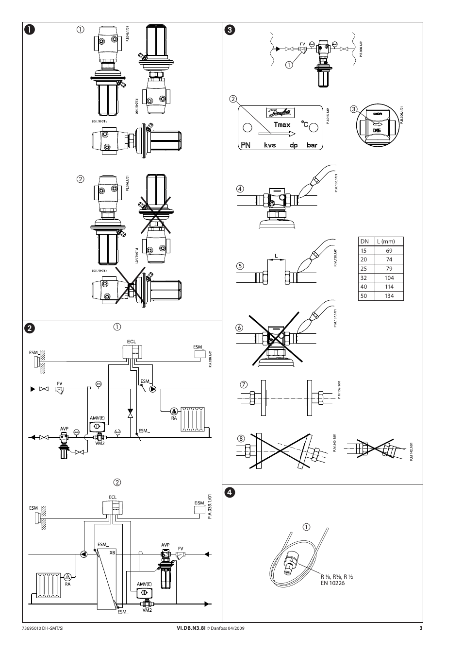 Danfoss AVP-F (Generation 2006) User Manual | Page 3 / 20