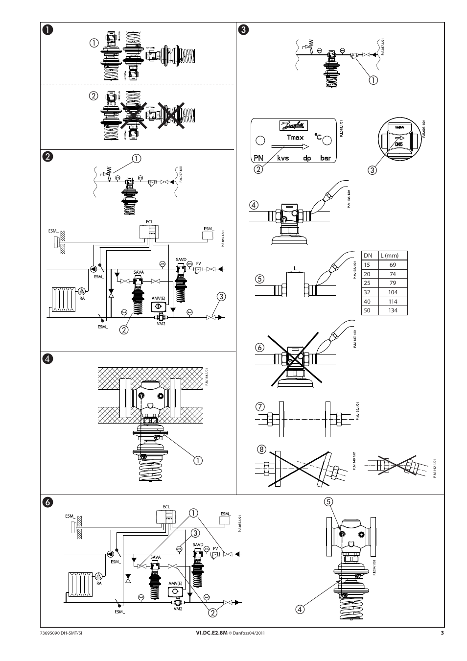 Danfoss SAVD (Generation 2006) User Manual | Page 3 / 16