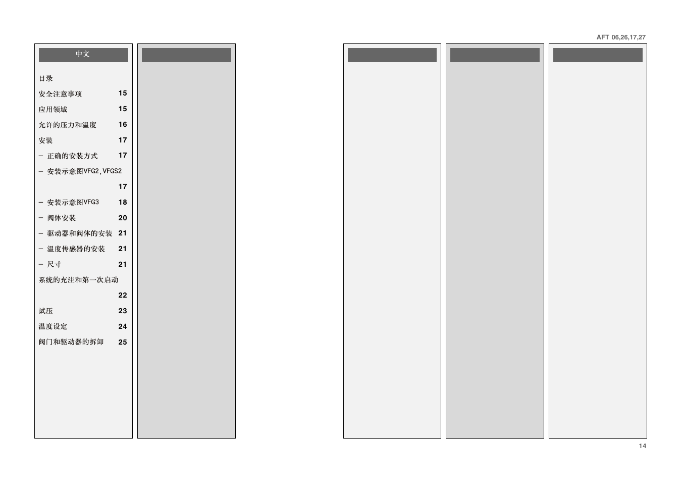 Danfoss AFT 27 User Manual | Page 14 / 25