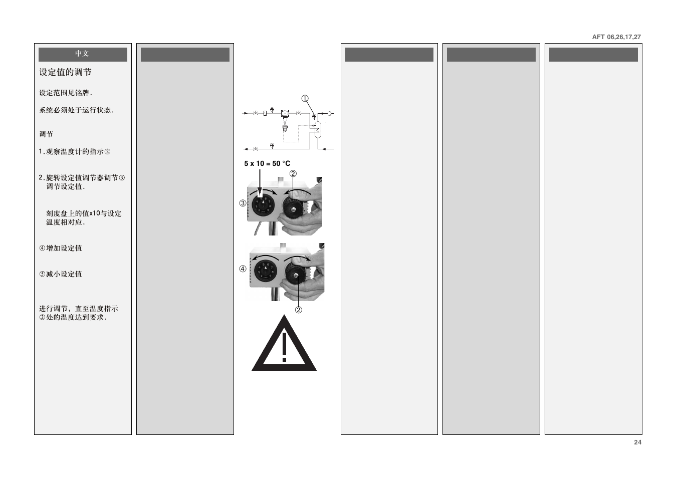 Danfoss AFT 27 User Manual | Page 24 / 25