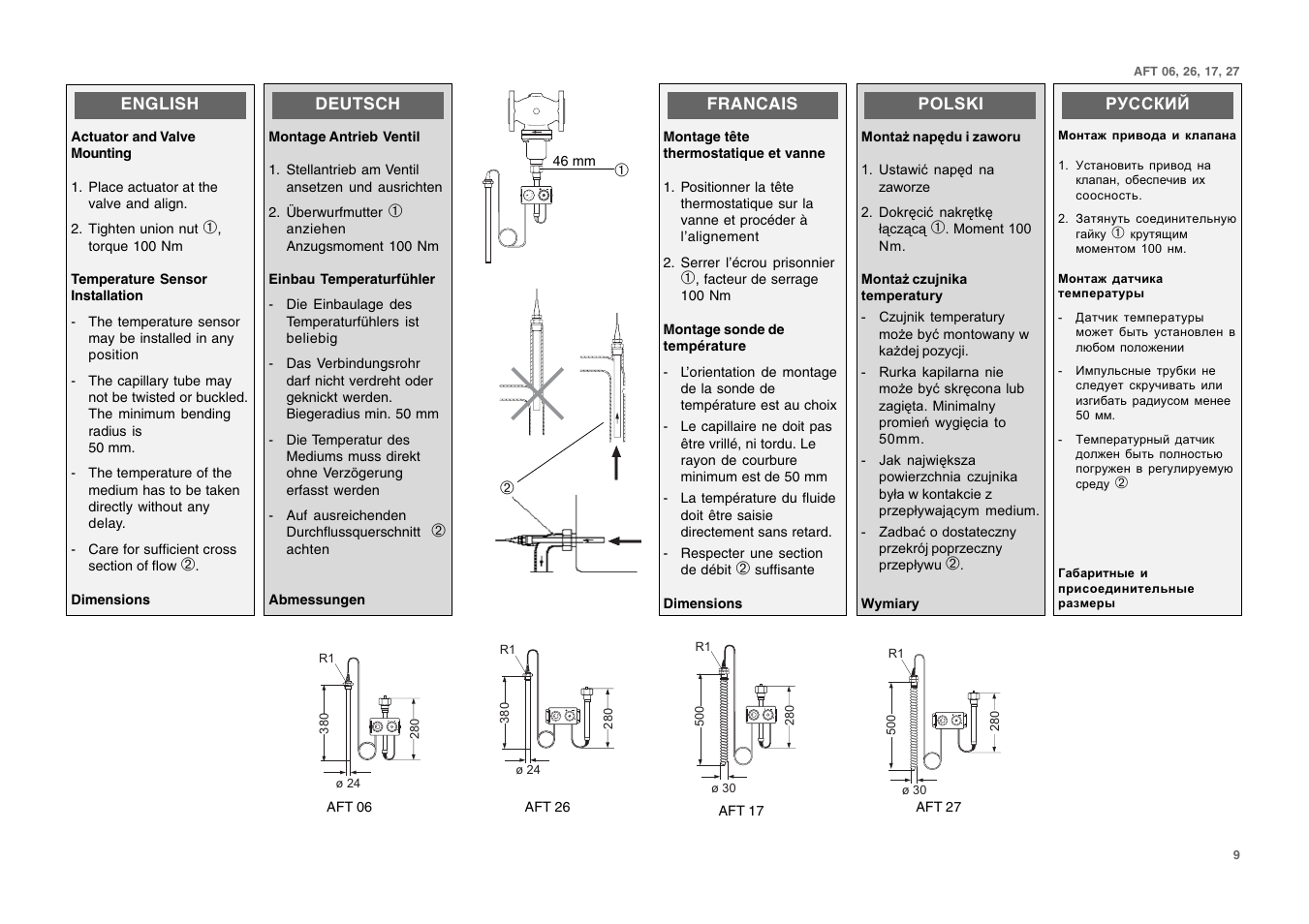 Danfoss AFT 27 User Manual | Page 9 / 25