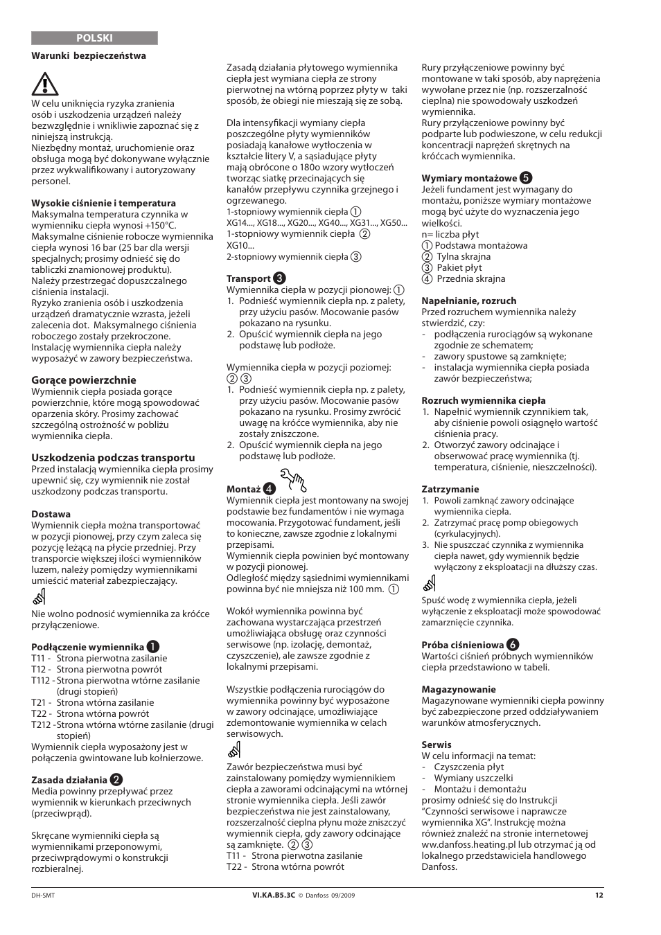 Danfoss XG User Manual | Page 12 / 20