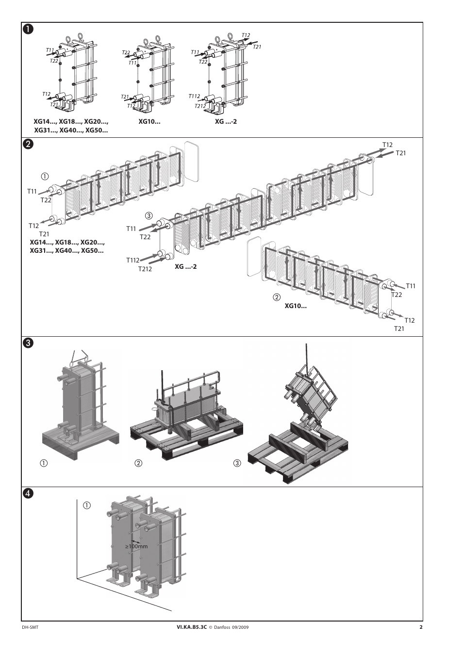 Danfoss XG User Manual | Page 2 / 20