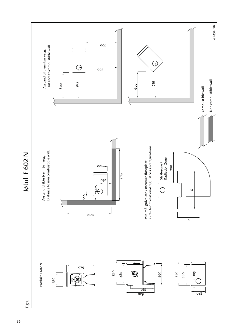 Figures/pictures, Jøtul f 602 n | Jotul F602N User Manual | Page 36 / 44