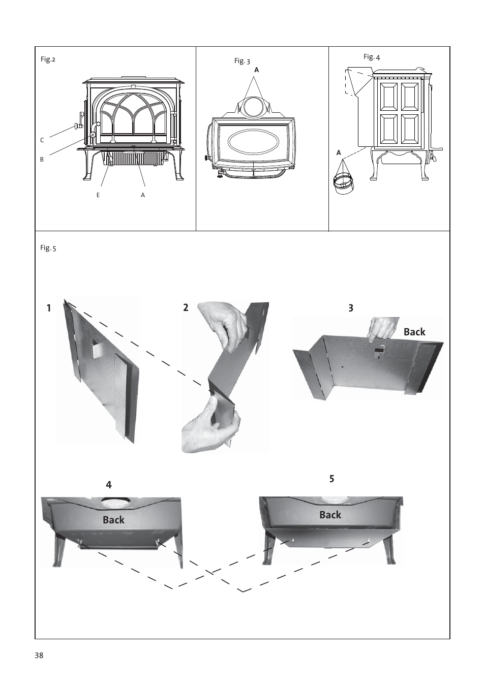 Jotul F500 User Manual | Page 38 / 40