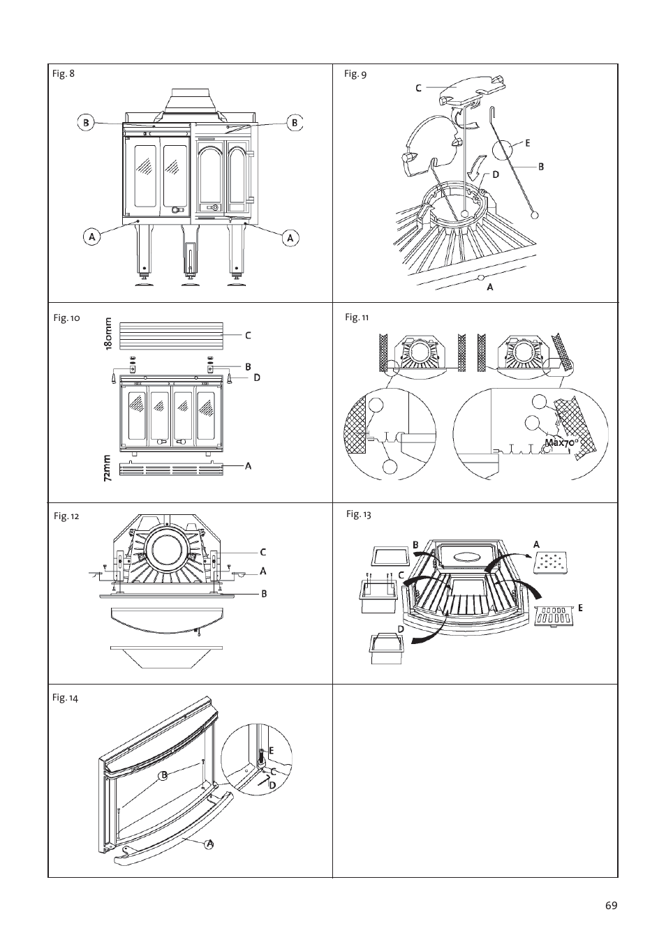 Jotul I80RH Panorama User Manual | Page 69 / 72