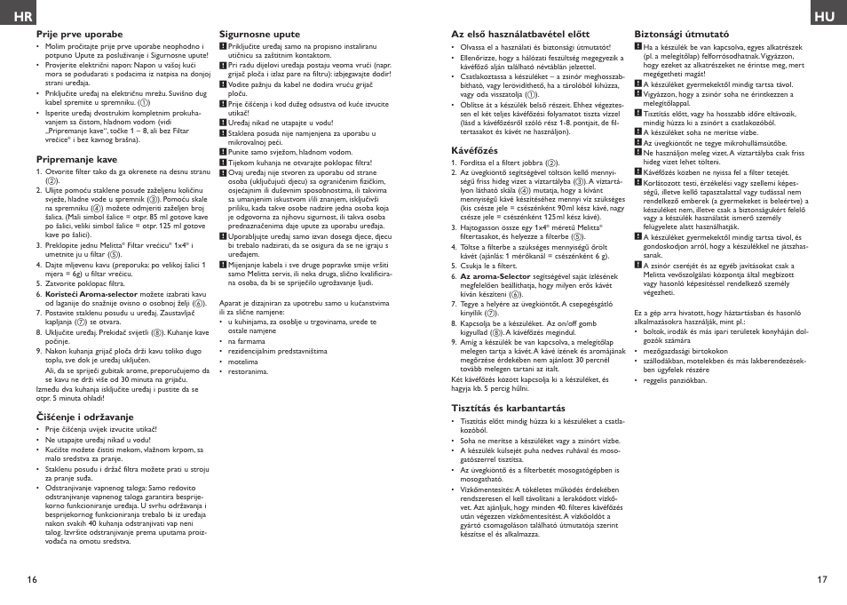 Melitta Enjoy User Manual | Page 9 / 23