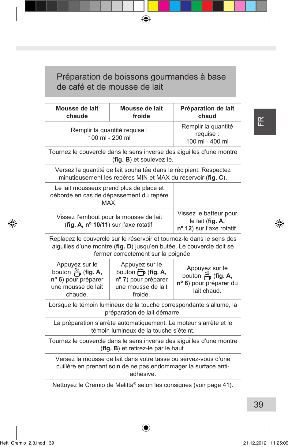 Melitta Cremio User Manual | Page 41 / 172