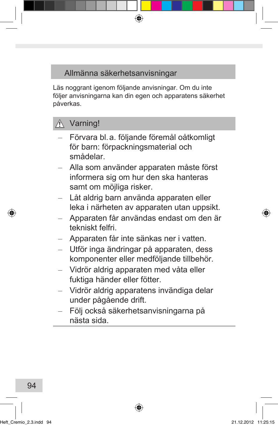 Melitta Cremio User Manual | Page 96 / 172