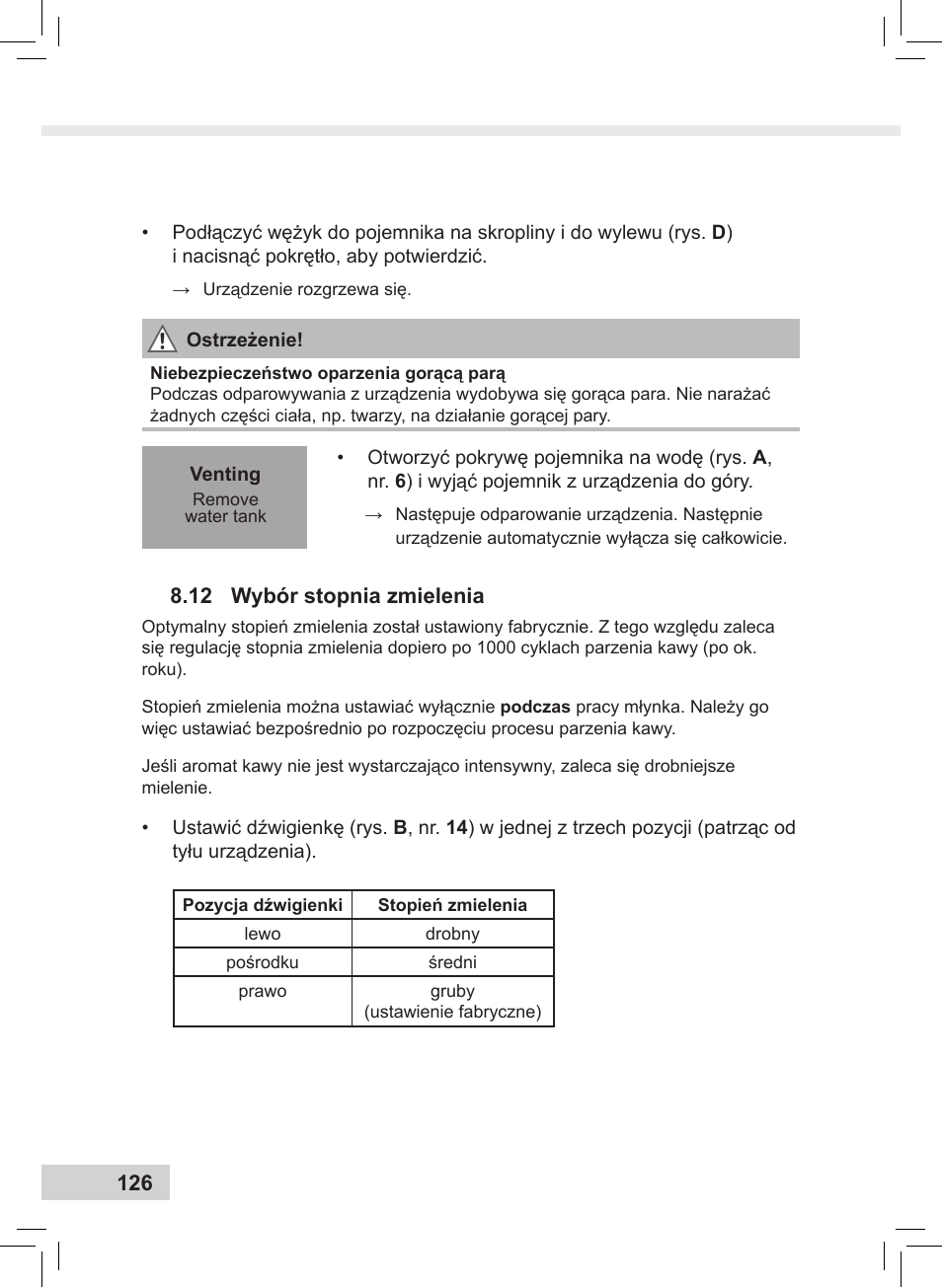 Melitta Caffeo CI User Manual | Page 128 / 240