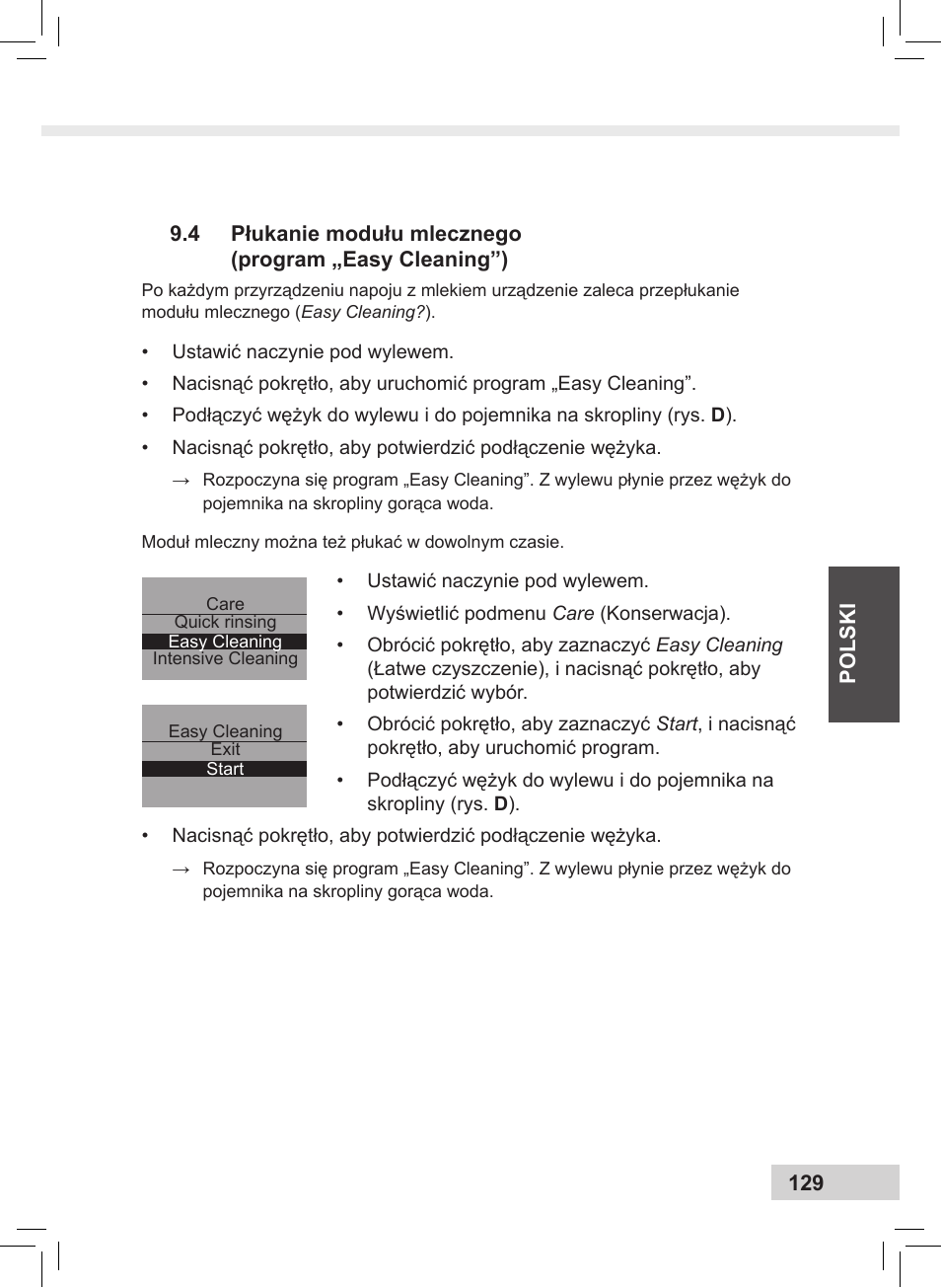 Melitta Caffeo CI User Manual | Page 131 / 240