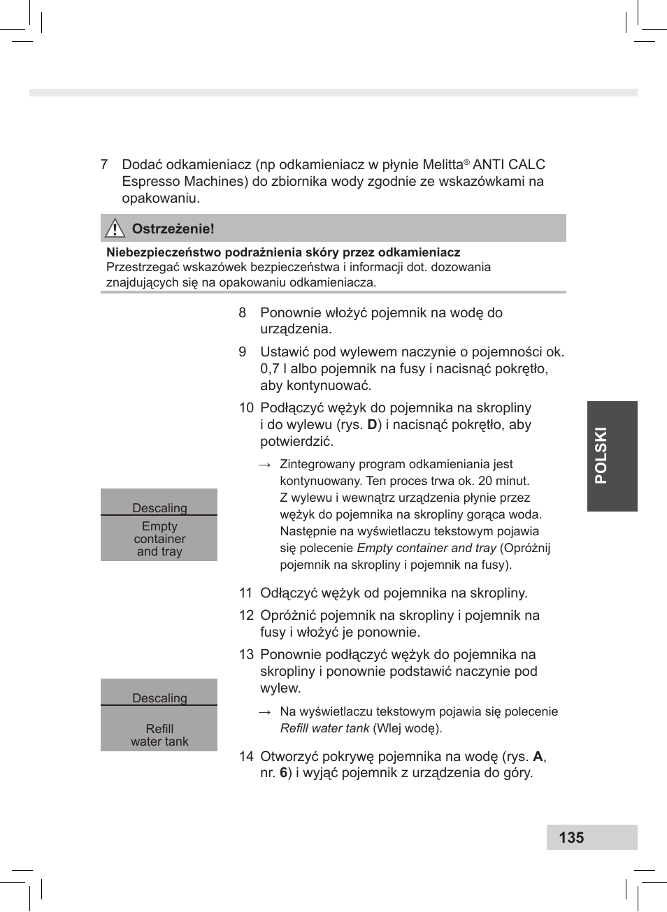 Melitta Caffeo CI User Manual | Page 137 / 240