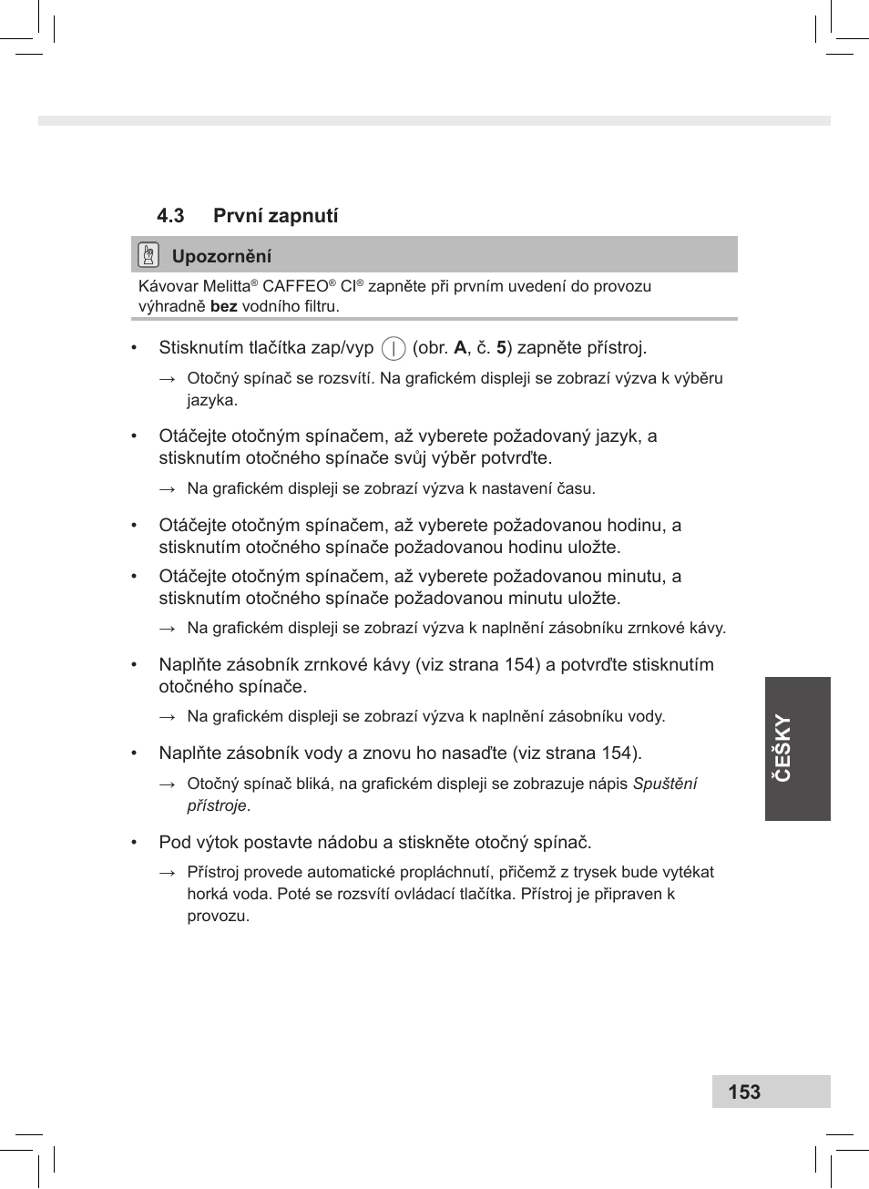 Melitta Caffeo CI User Manual | Page 155 / 240