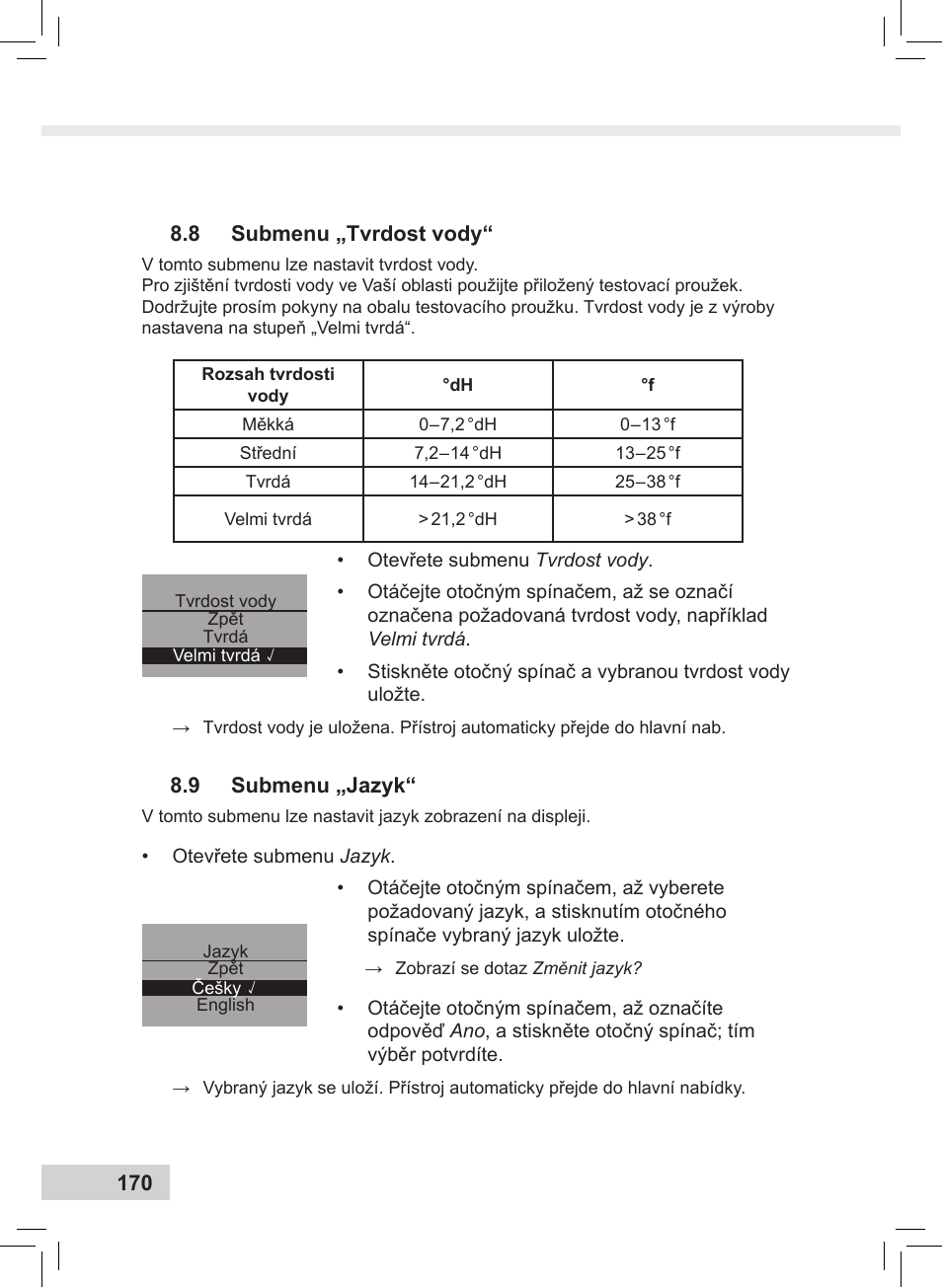 Melitta Caffeo CI User Manual | Page 172 / 240