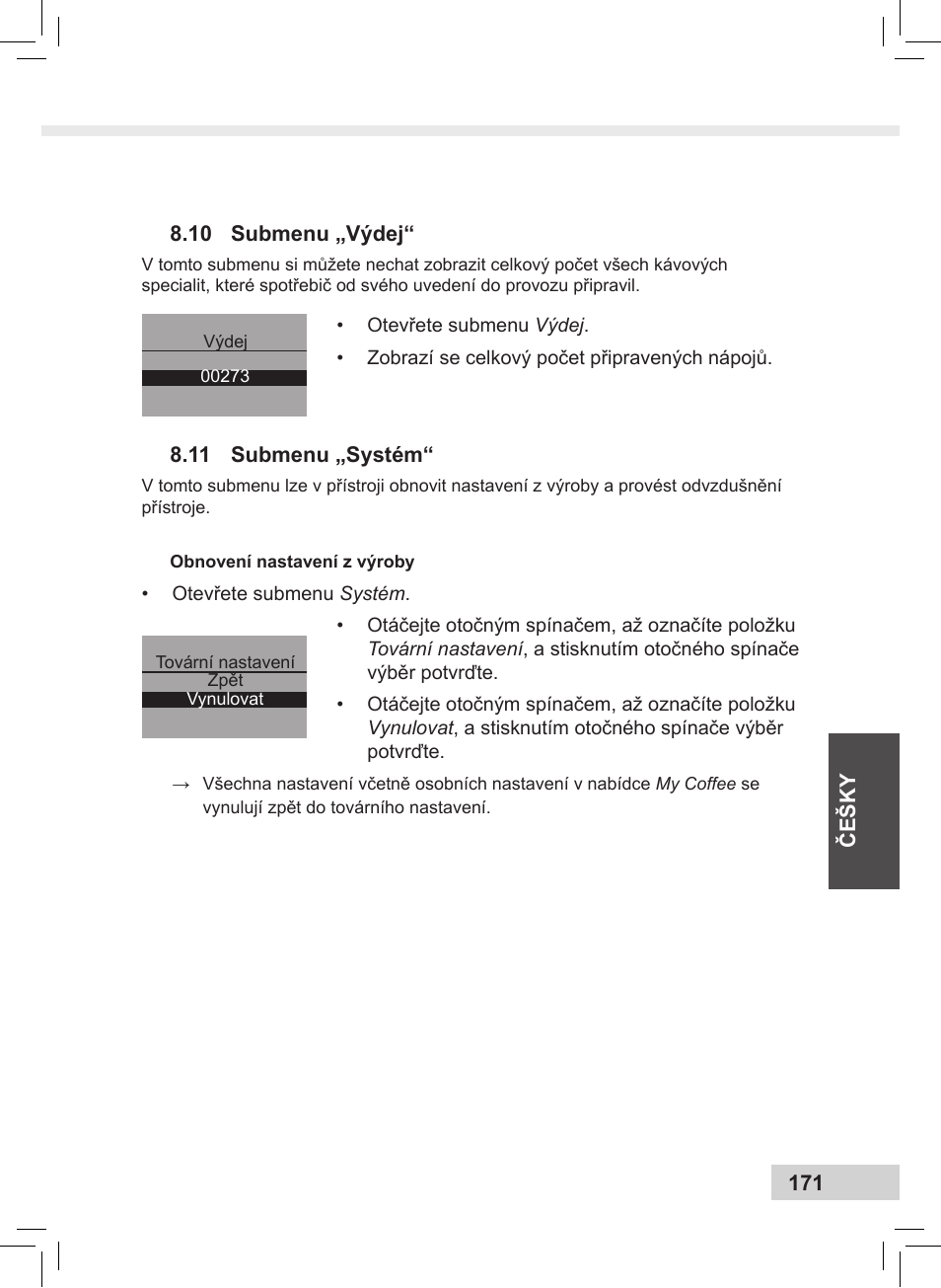 Melitta Caffeo CI User Manual | Page 173 / 240