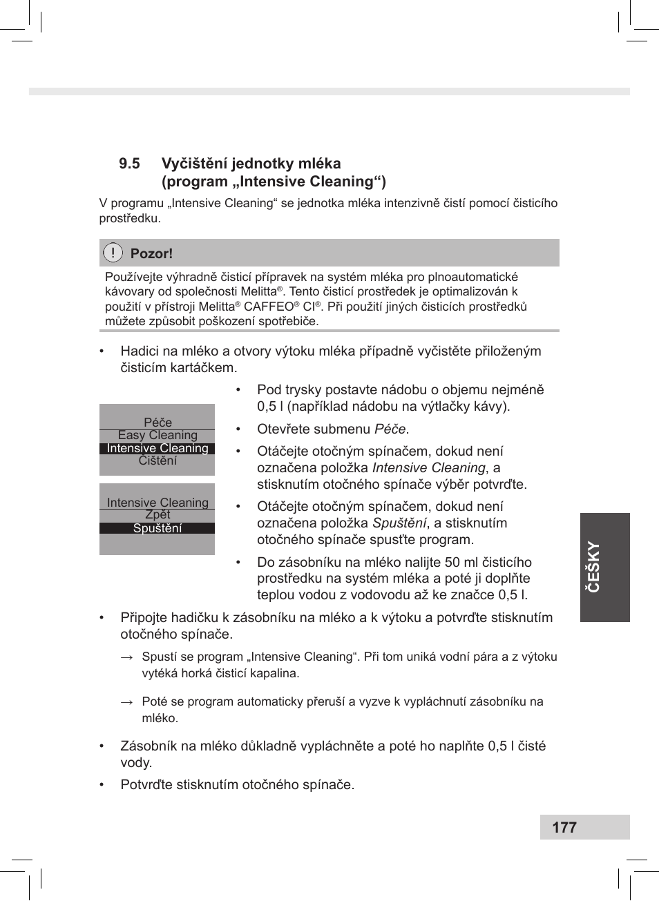 Melitta Caffeo CI User Manual | Page 179 / 240