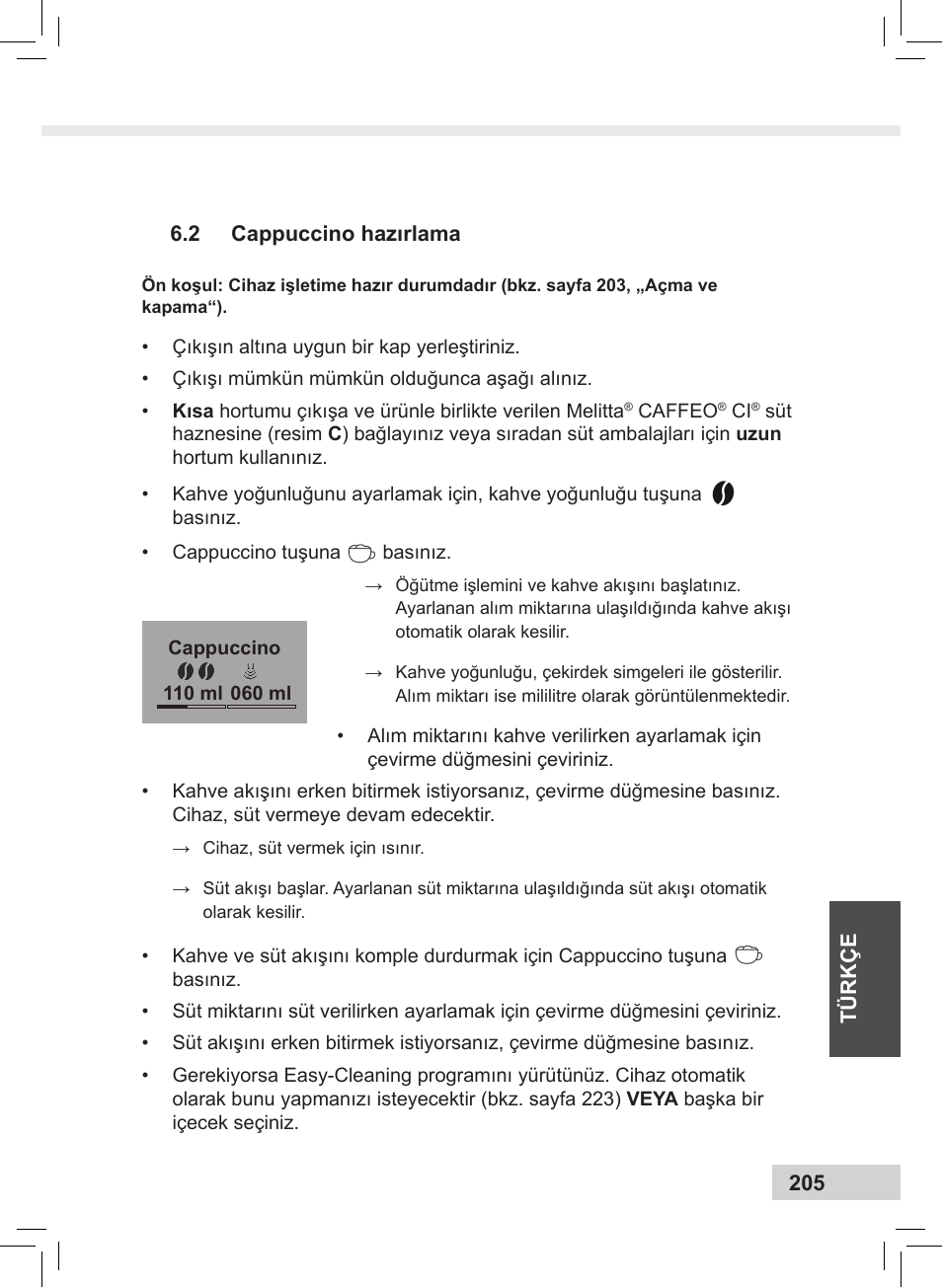 Melitta Caffeo CI User Manual | Page 207 / 240