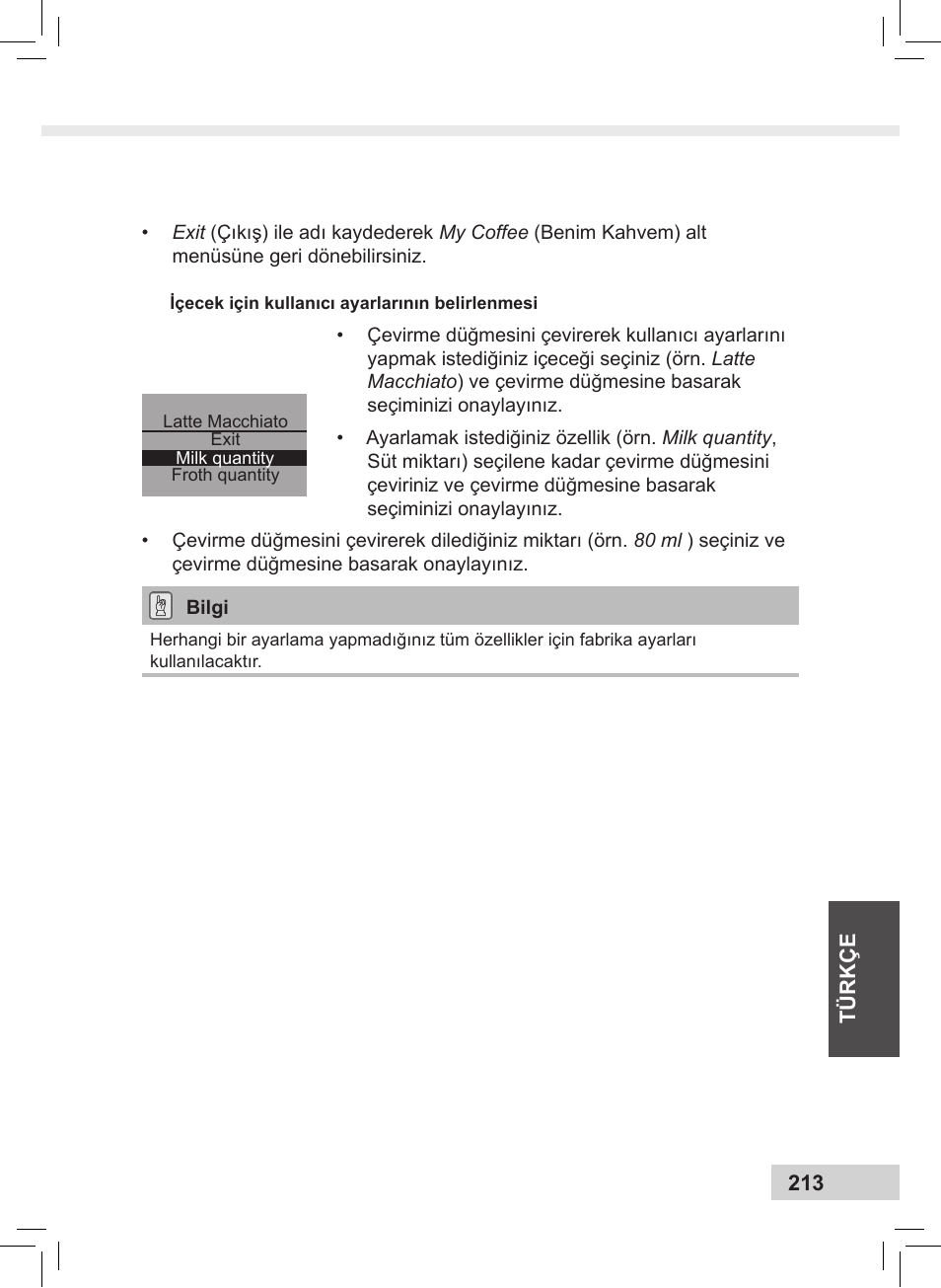 Melitta Caffeo CI User Manual | Page 215 / 240
