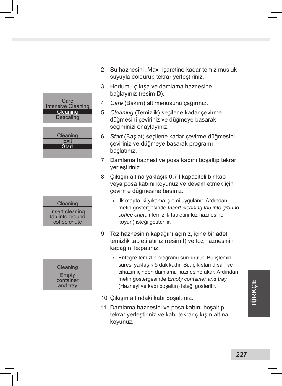 Melitta Caffeo CI User Manual | Page 229 / 240