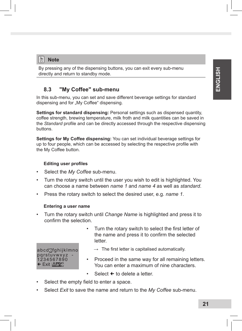 Melitta Caffeo CI User Manual | Page 23 / 240