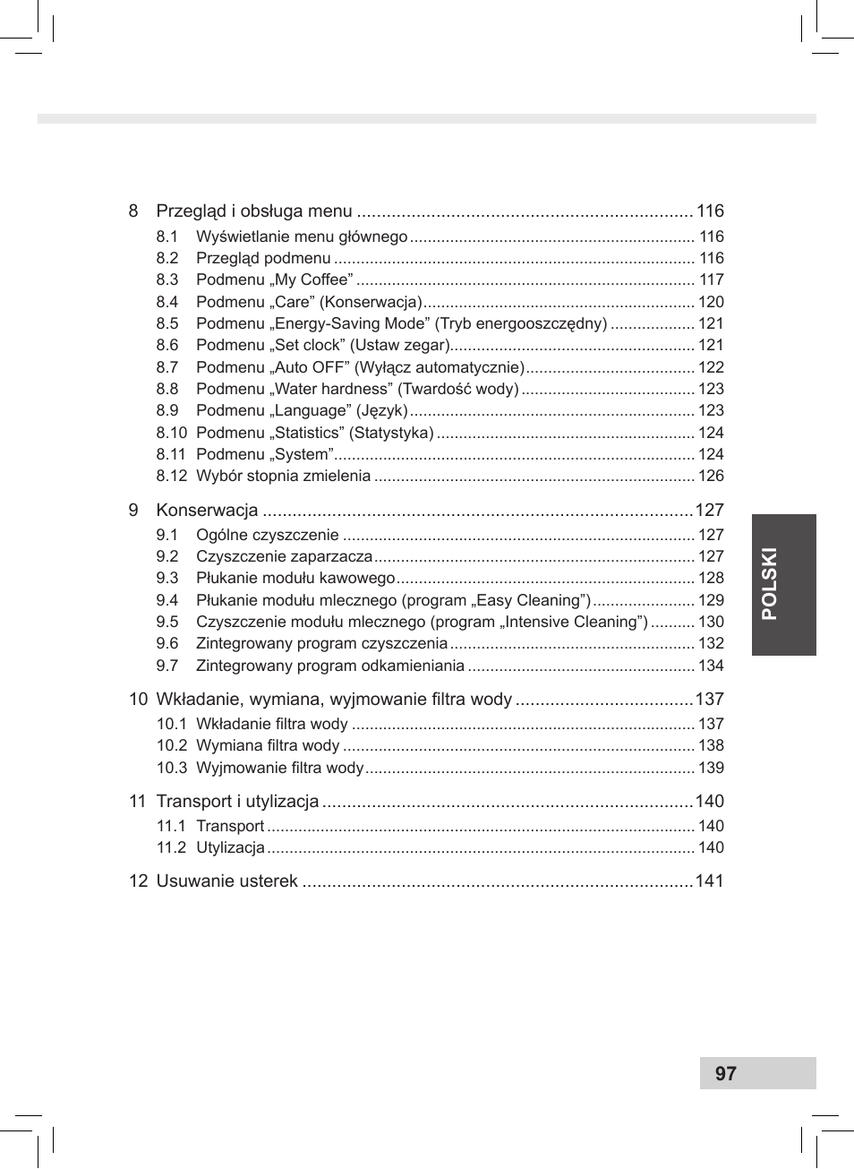 Melitta Caffeo CI User Manual | Page 99 / 240