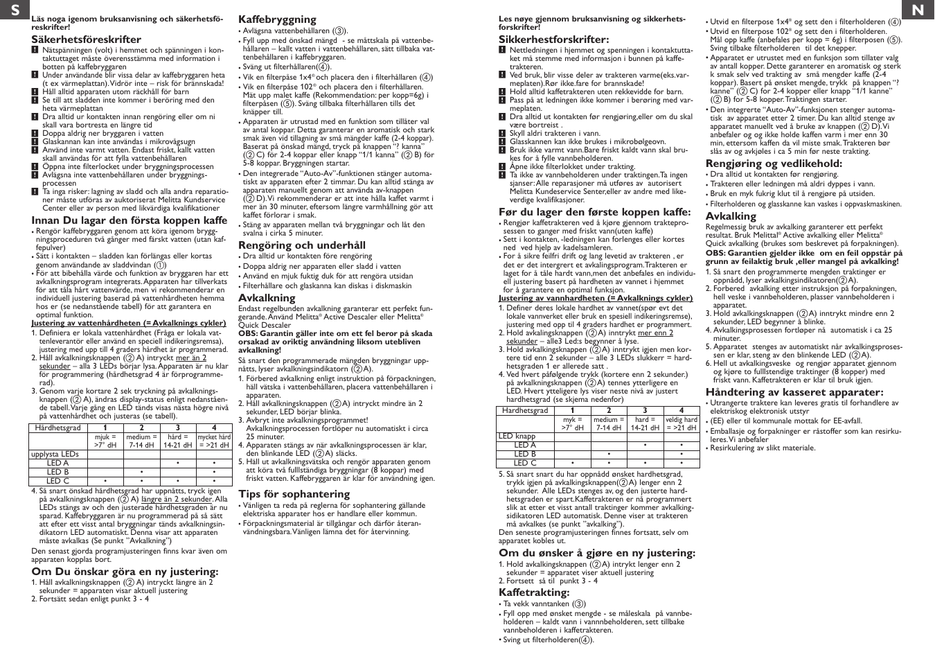 Melitta Optima User Manual | Page 7 / 15