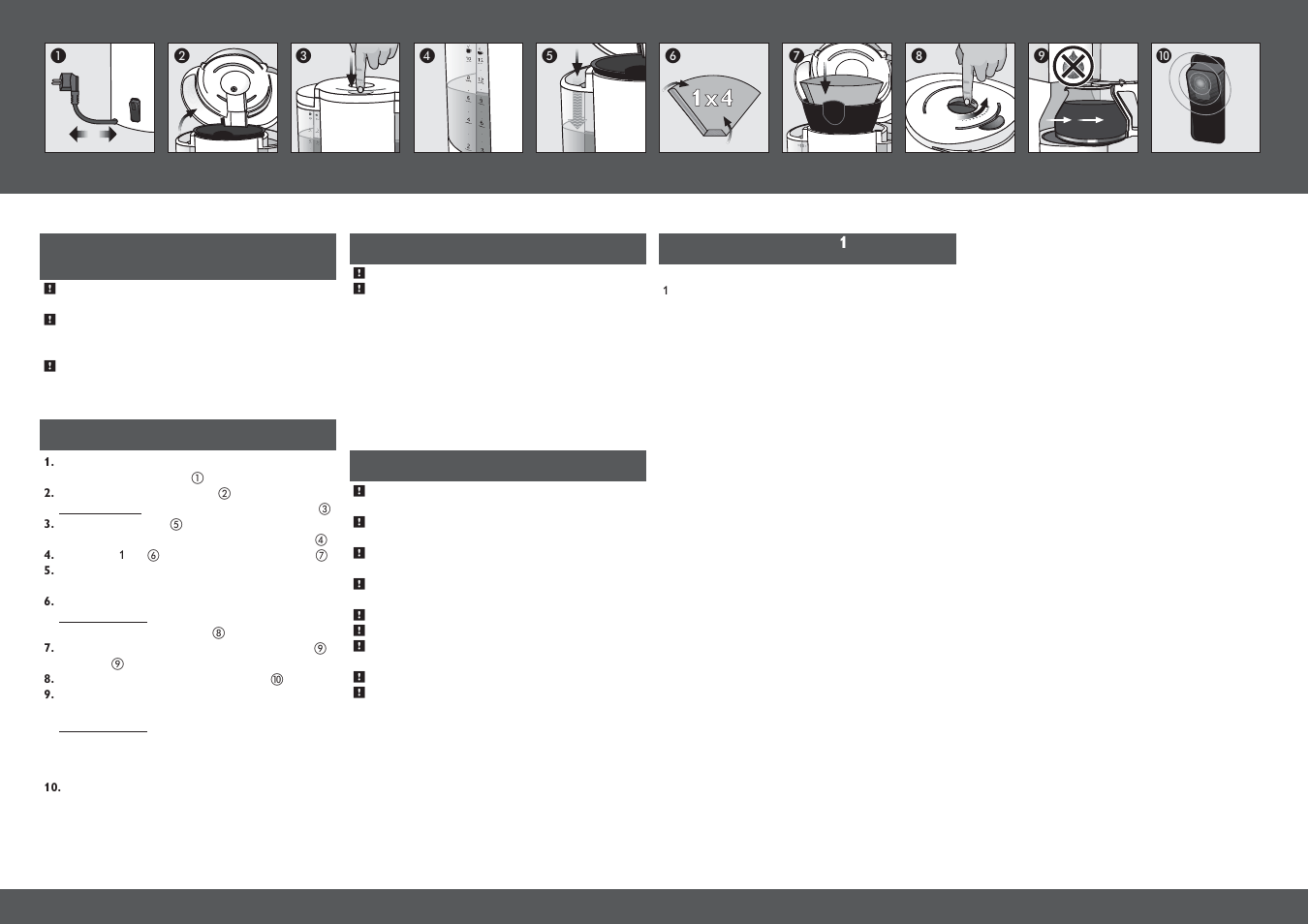 Brugsanvisning | Melitta Look User Manual | Page 12 / 18