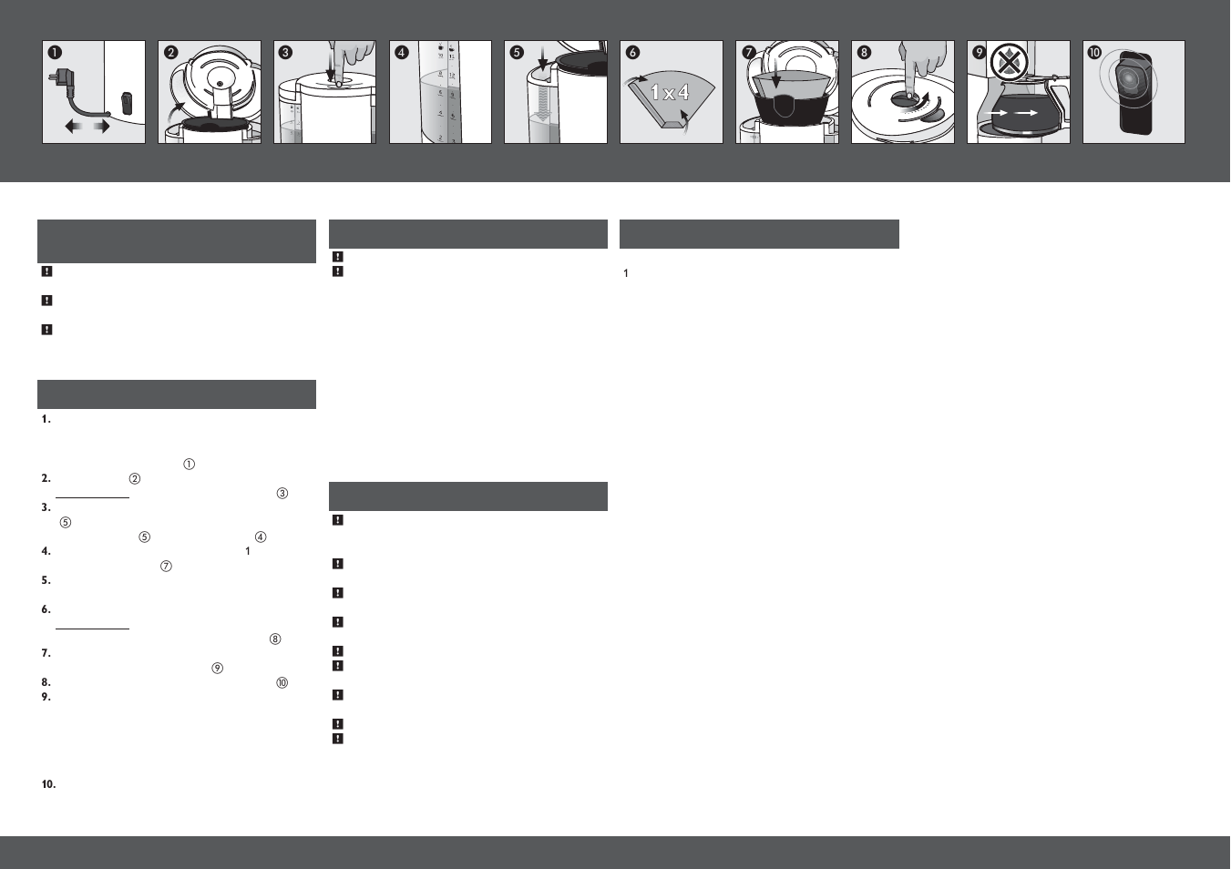 Brugsanvisning | Melitta Look User Manual | Page 13 / 18