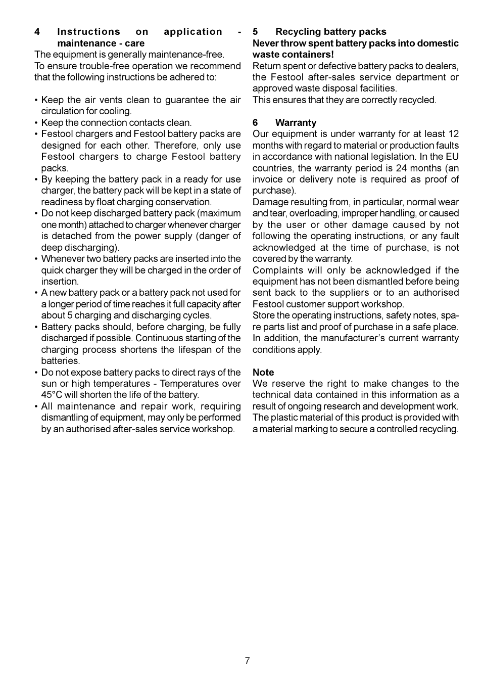 Festool EC 60 User Manual | Page 7 / 38