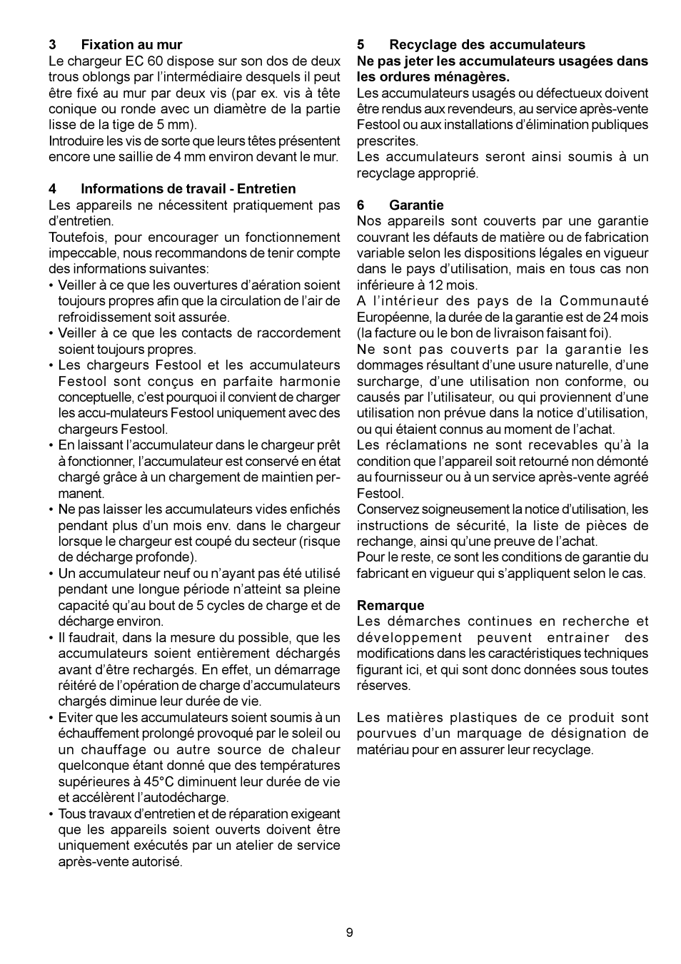 Festool EC 60 User Manual | Page 9 / 38