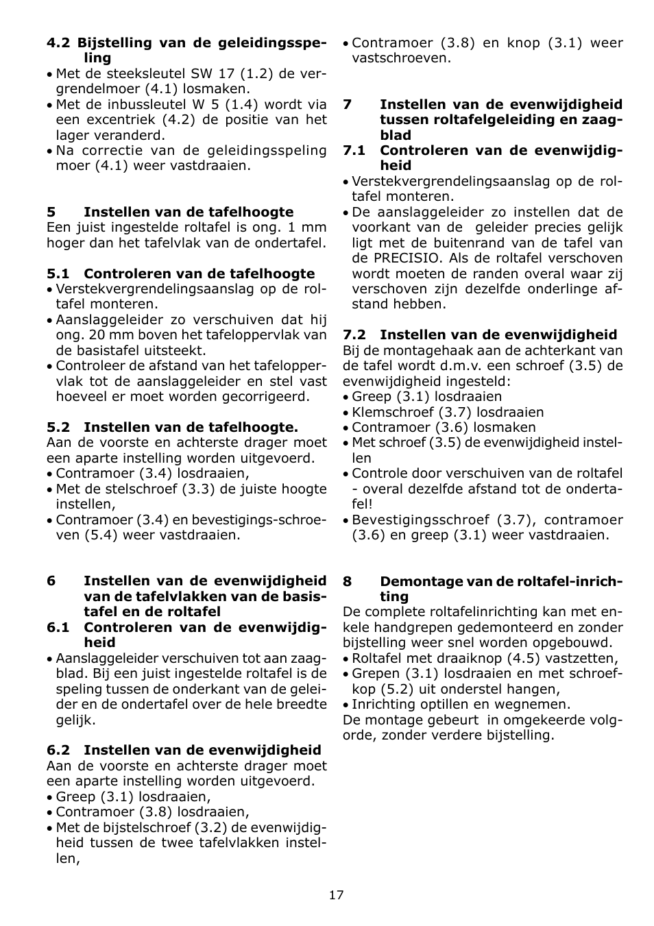 Festool CS 70 ST 650 User Manual | Page 17 / 38