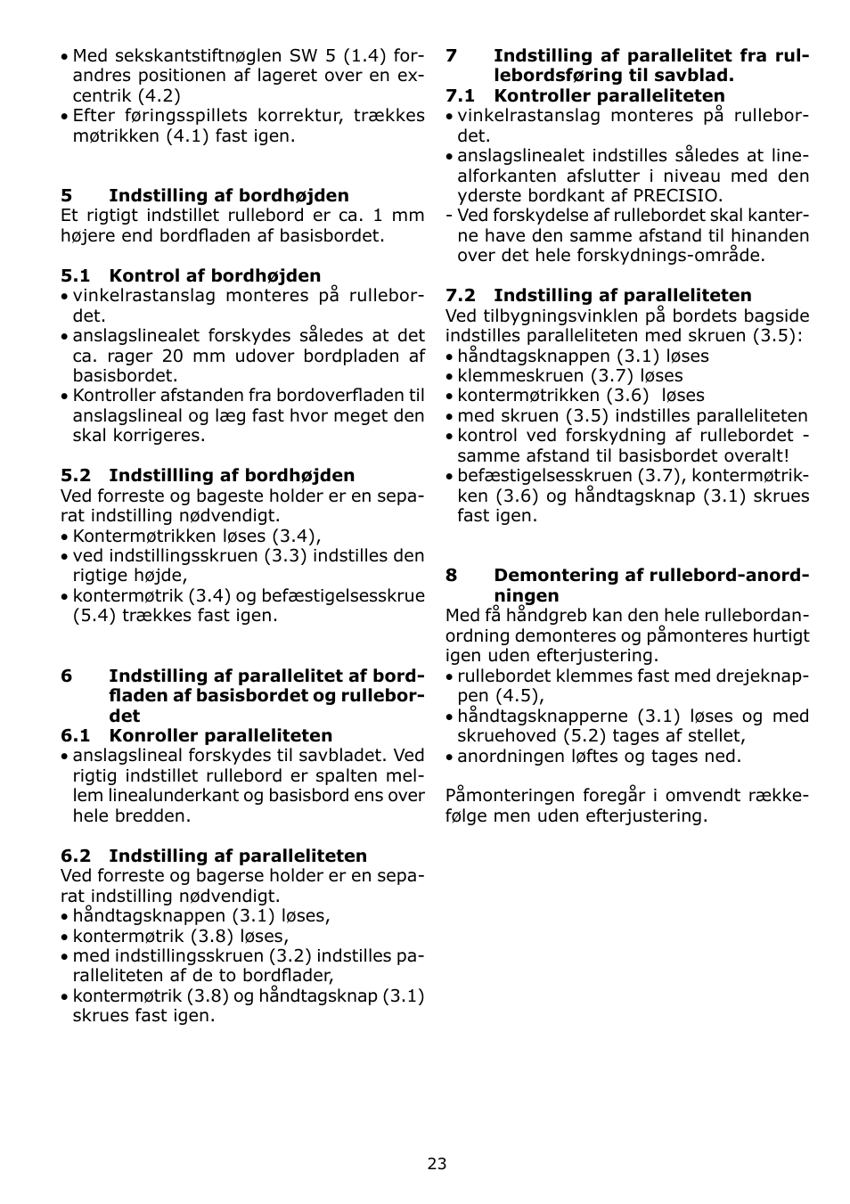 Festool CS 70 ST 650 User Manual | Page 23 / 38