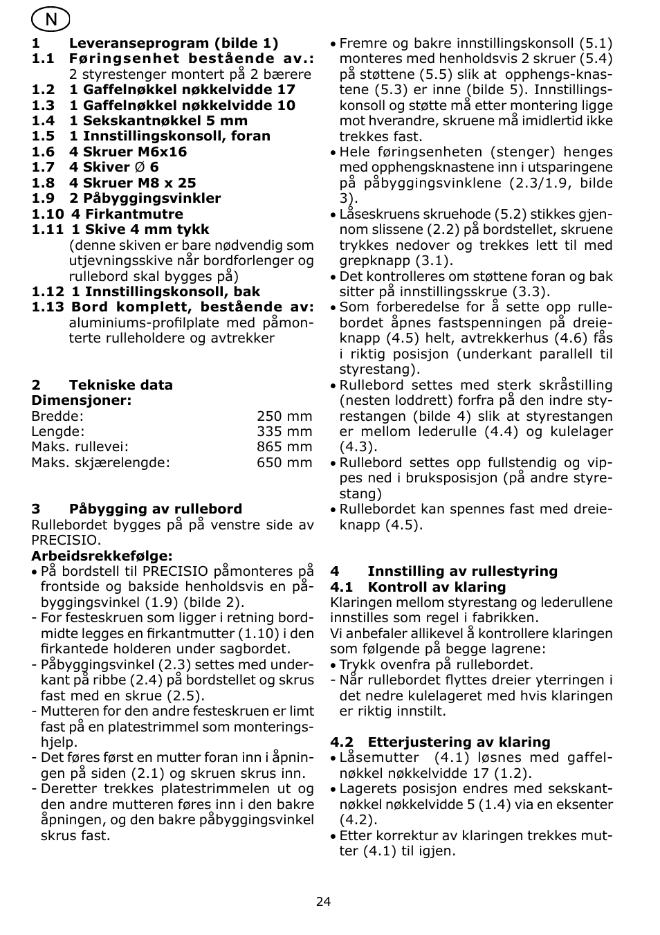 Festool CS 70 ST 650 User Manual | Page 24 / 38