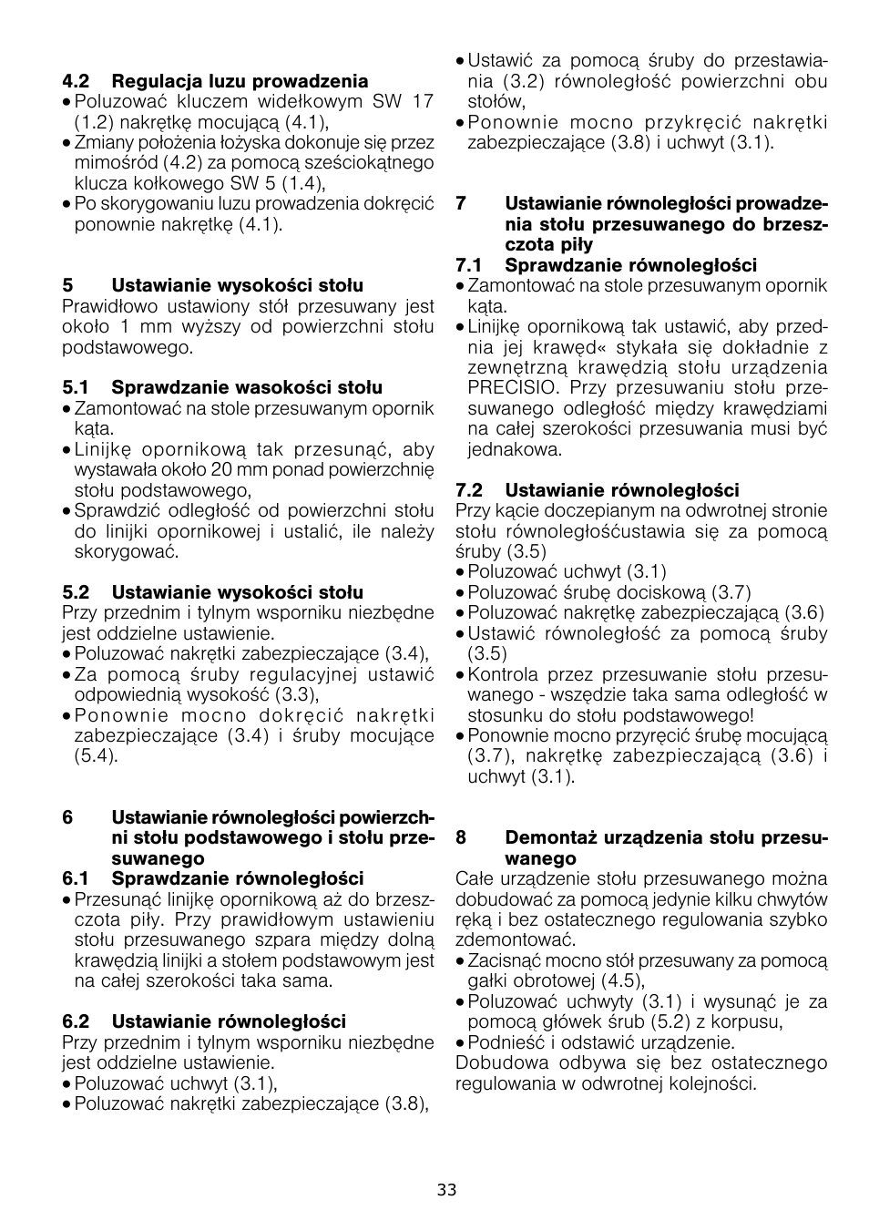 Festool CS 70 ST 650 User Manual | Page 33 / 38
