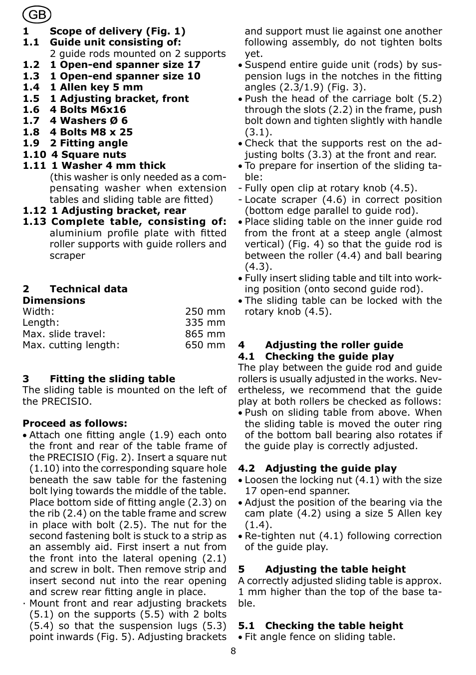 Festool CS 70 ST 650 User Manual | Page 8 / 38