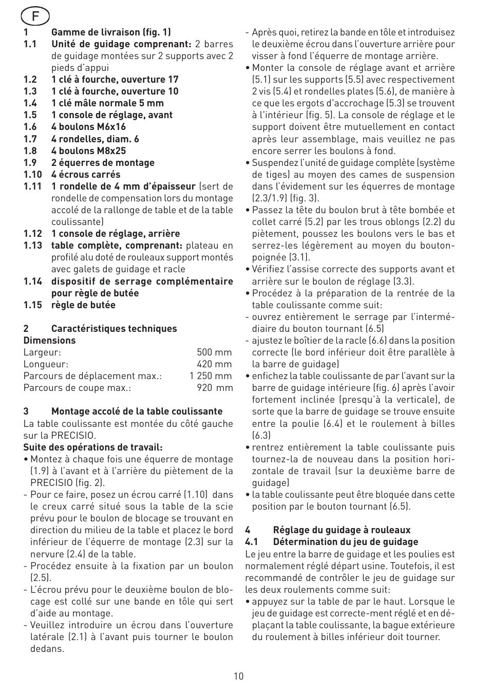 Festool CS 70 st accessories PRECISIO User Manual | Page 10 / 38