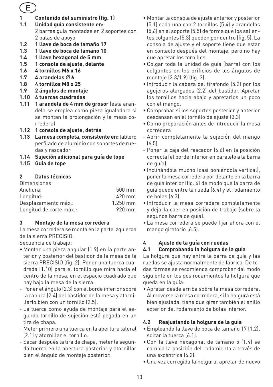 Festool CS 70 st accessories PRECISIO User Manual | Page 13 / 38