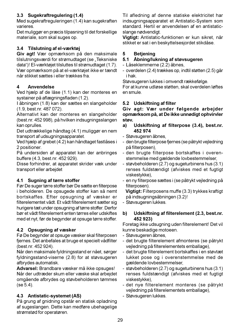 Festool CT 11 E User Manual | Page 29 / 54