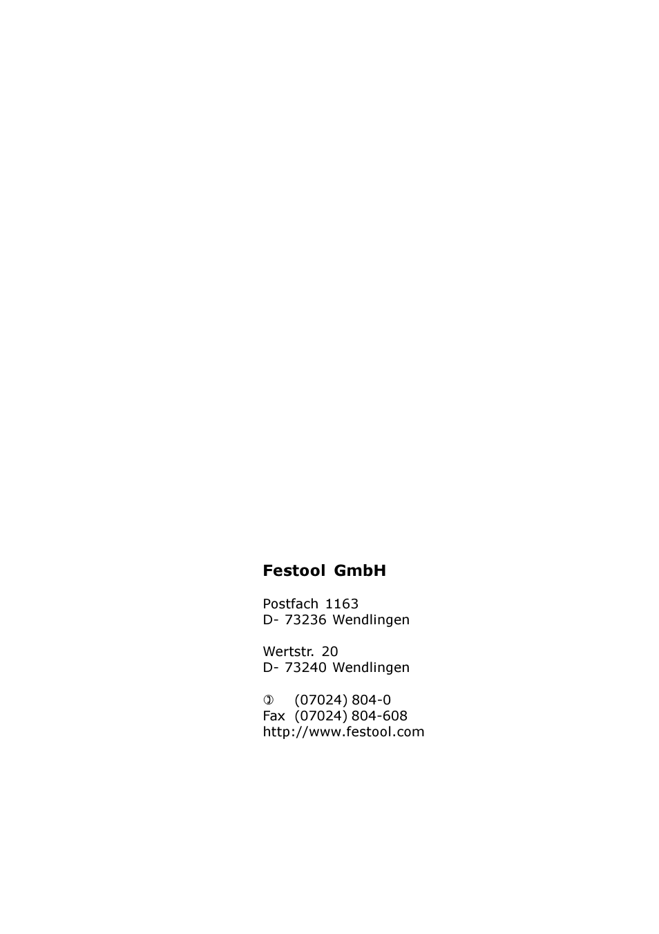Festool CT 11 E User Manual | Page 54 / 54
