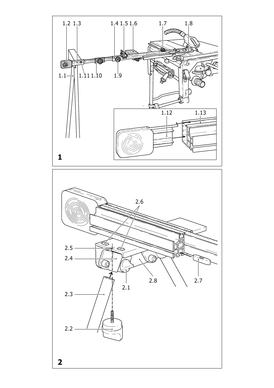 Festool CS 70 ka accessories PRECISIO User Manual | Page 3 / 38