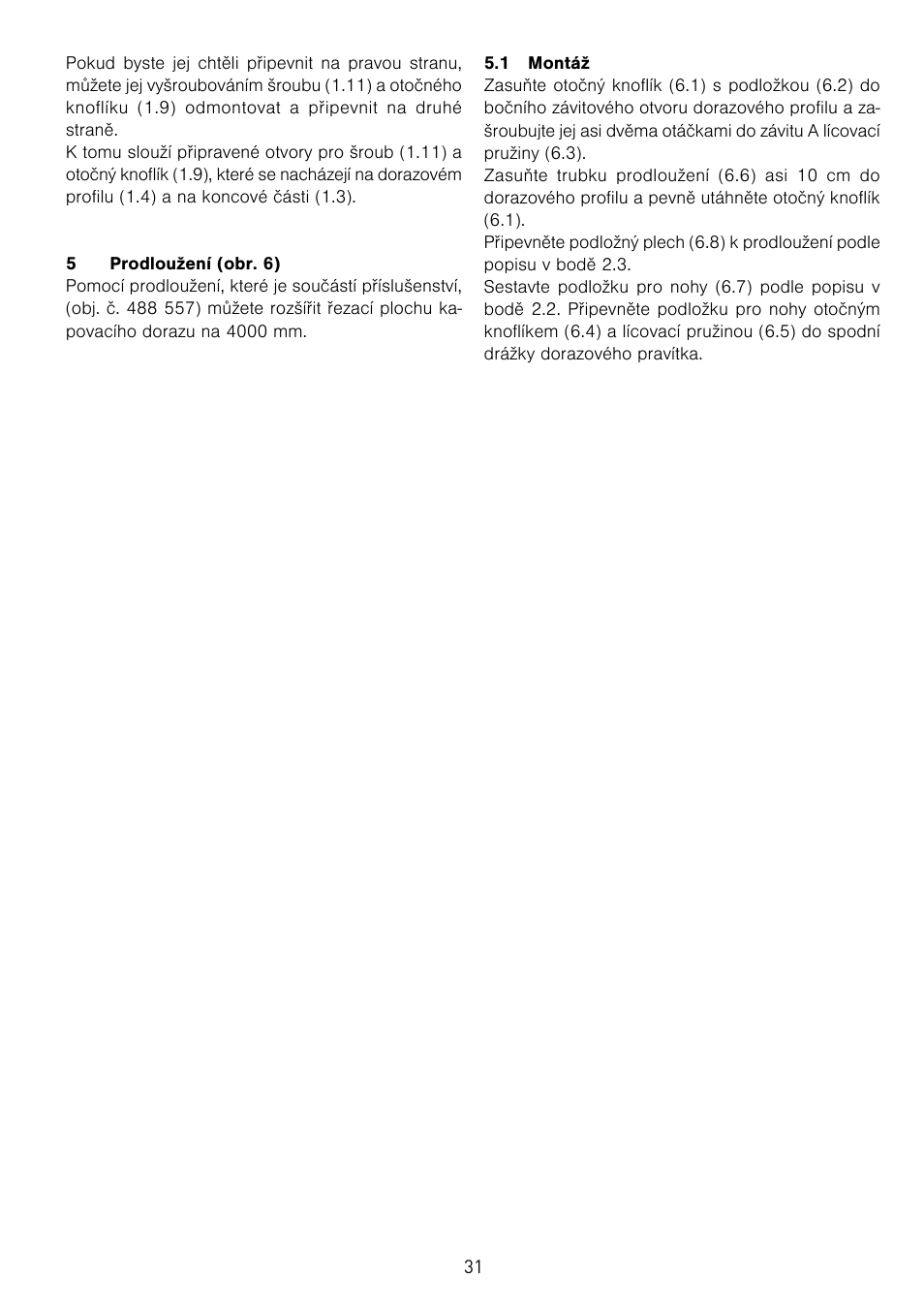 Festool CS 70 ka accessories PRECISIO User Manual | Page 31 / 38