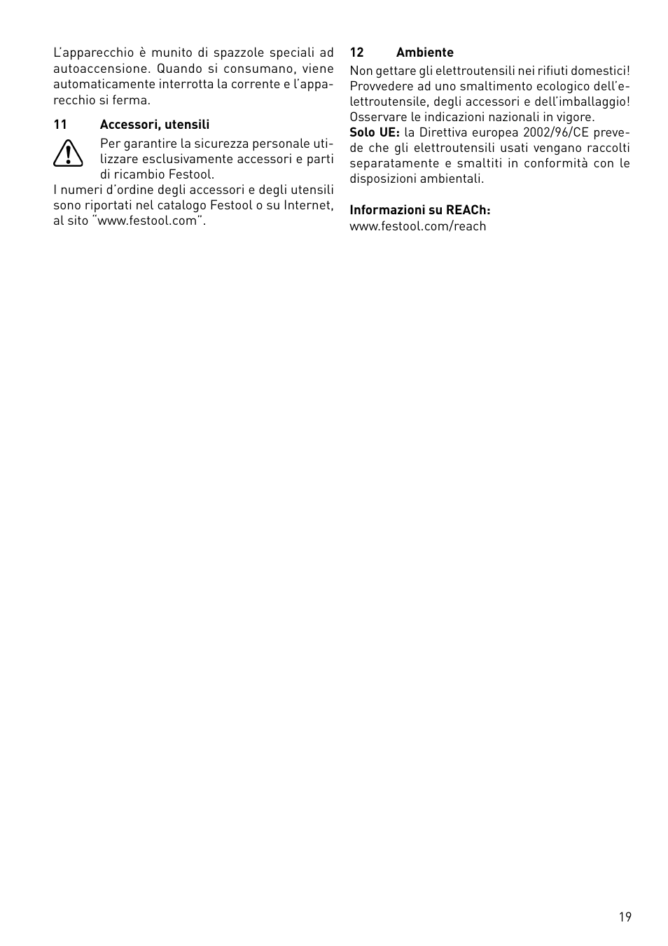 Festool DX 93 E User Manual | Page 19 / 41